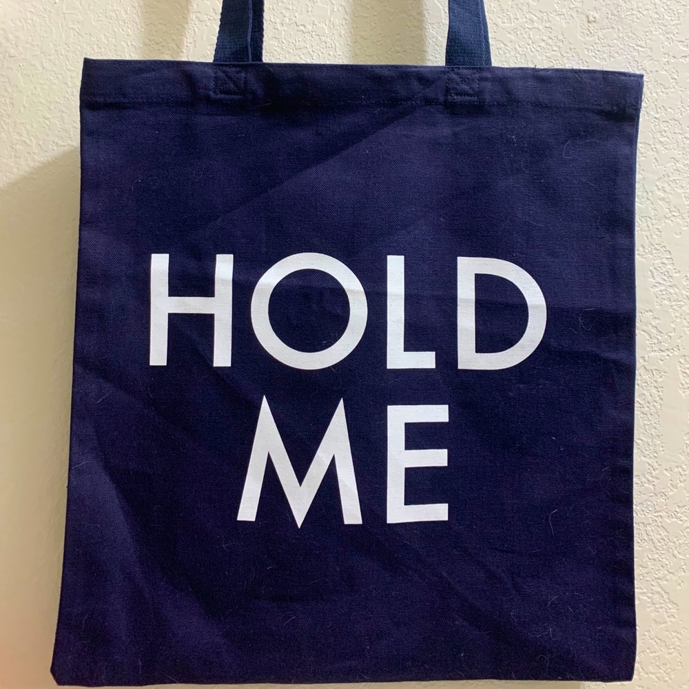 HOLD ME Navy Totes